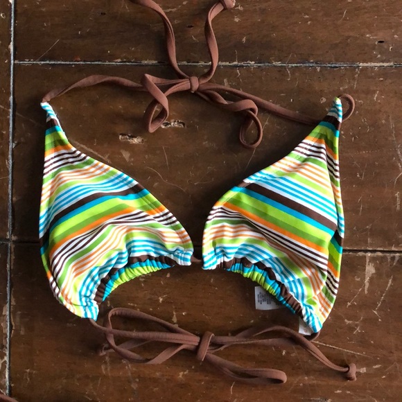 🎈Last Chance - Red Camel Striped Bikini - Picture 2 of 4